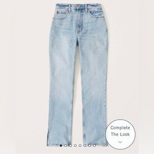 Curve Love Ultra High Rise 90s Straight Jean - 27 Extra Short